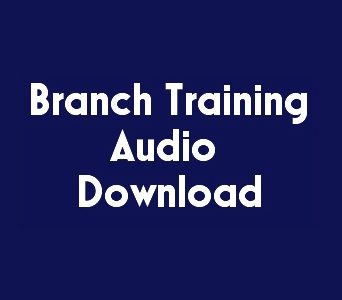 MP3 Audio: Bank Branch Training Audio